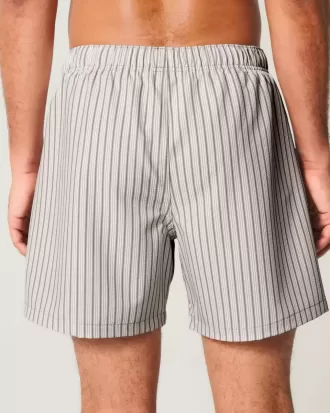 Costume da bagno Volley in seersucker a metà coscia