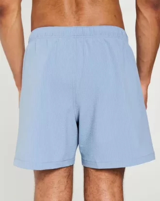 Costume da bagno Volley in seersucker a metà coscia