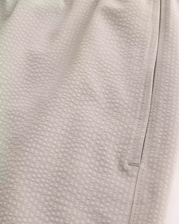 Costume da bagno Volley in seersucker a metà coscia