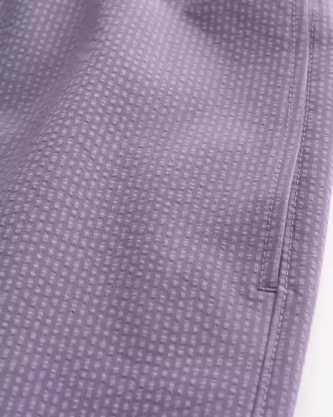 Costume da bagno Volley in seersucker a metà coscia