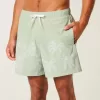 Costume da bagno Volley ricamato a metà coscia