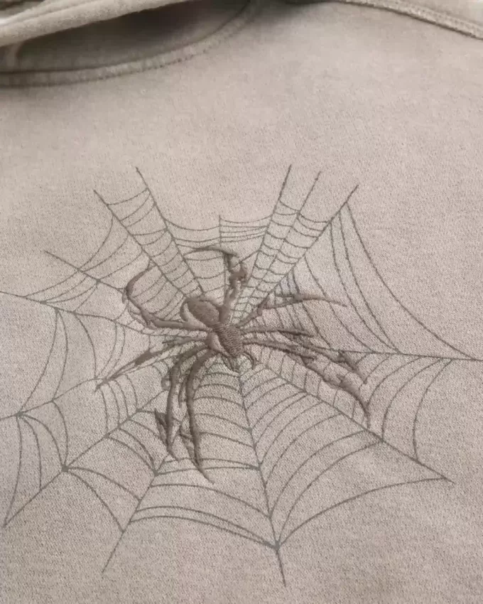 Felpa con cappuccio Baggy Cinch Spider Graphic