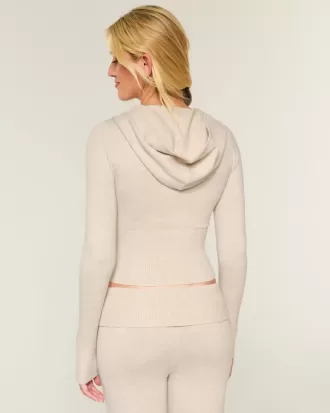 Felpa con cappuccio e cerniera Gilly Hicks