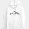 Felpa con cappuccio e logo grafico oversize