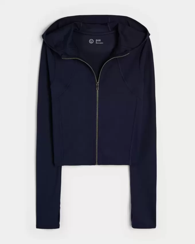 Felpa con cappuccio e zip Gilly Hicks Active Recharge