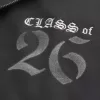 Felpa con cappuccio e zip grafica Boxy Class of 26