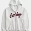 Felpa con cappuccio e zip grafica Boxy Providence Rhode Island
