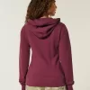 Felpa con cappuccio e zip grafica Slim 99