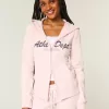 Felpa con cappuccio e zip grafica Slim Athletic Dept