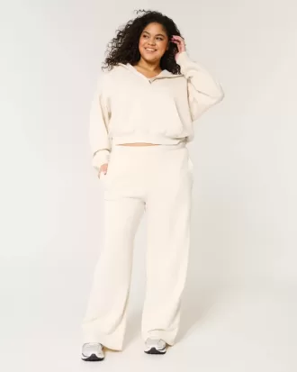 Felpa con cappuccio Easy Half-Zip
