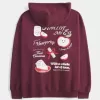 Felpa con cappuccio grafica Apple