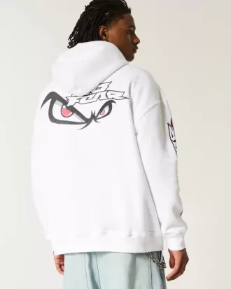 Felpa con cappuccio grafica Baggy No Fear