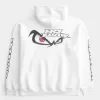 Felpa con cappuccio grafica Baggy No Fear