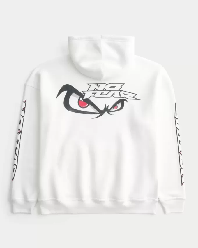 Felpa con cappuccio grafica Baggy No Fear
