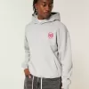 Felpa con cappuccio grafica Boxy Arsenal FC