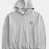 Felpa con cappuccio grafica Boxy Arsenal FC