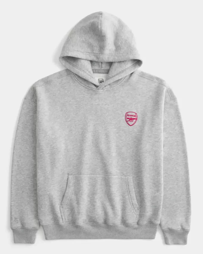 Felpa con cappuccio grafica Boxy Arsenal FC