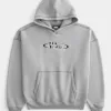 Felpa con cappuccio grafica Boxy No Fear