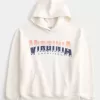 Felpa con cappuccio grafica Boxy University of Virginia Cavaliers