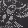 Felpa con cappuccio grafica Boxy West Hollywood