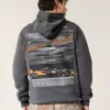 Felpa con cappuccio grafica McLaren Forever Forward rilassata