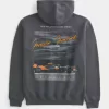 Felpa con cappuccio grafica McLaren Forever Forward rilassata