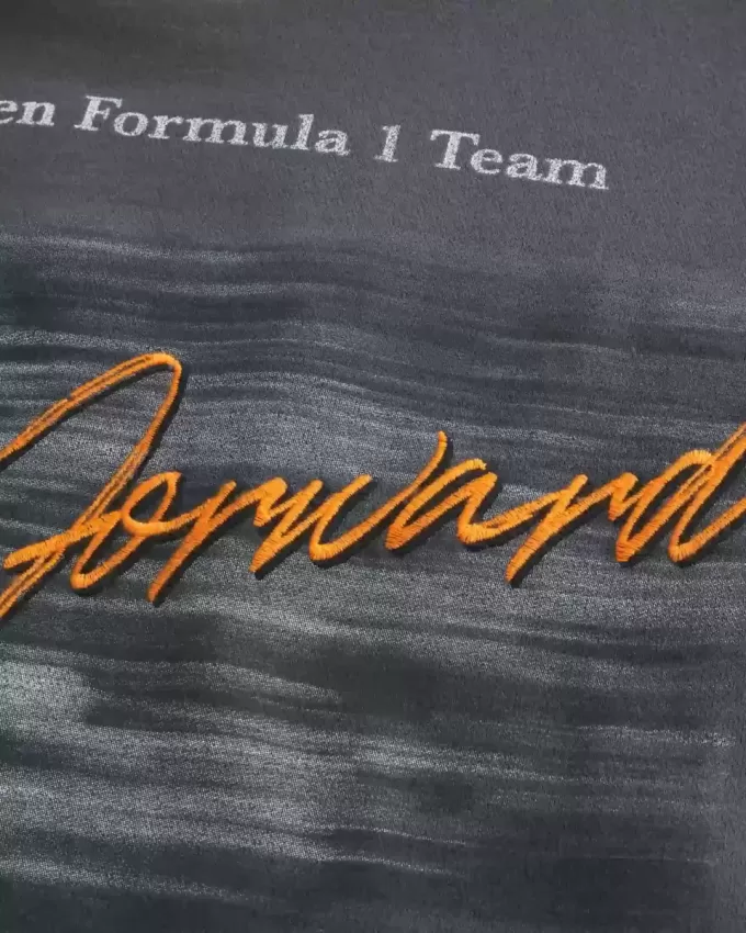 Felpa con cappuccio grafica McLaren Forever Forward rilassata