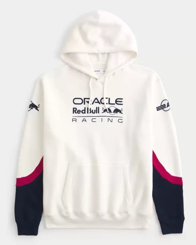 Felpa con cappuccio grafica Oracle Red Bull Racing