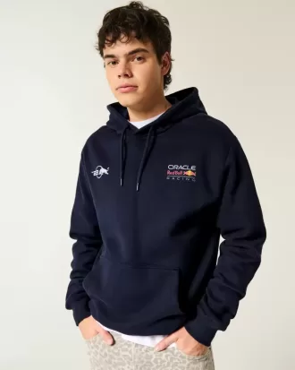 Felpa con cappuccio grafica Relaxed Oracle Red Bull Racing