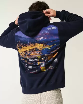 Felpa con cappuccio grafica Relaxed Oracle Red Bull Racing