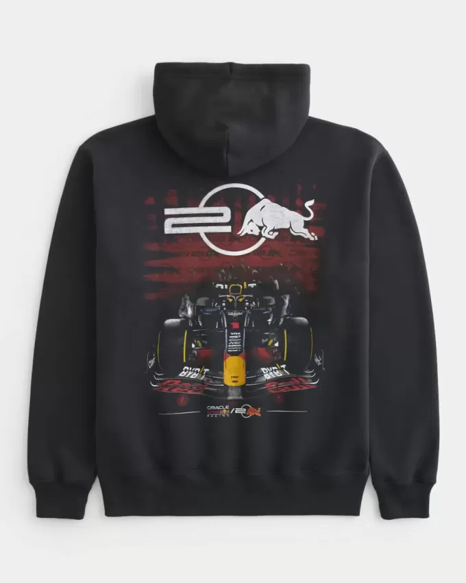 Felpa con cappuccio grafica Relaxed Oracle Red Bull Racing