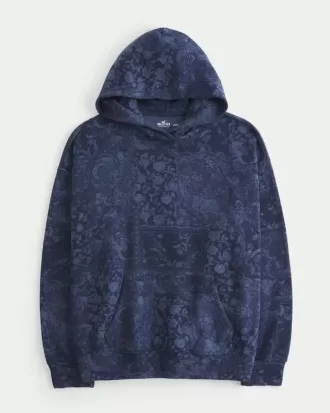 Felpa con cappuccio oversize