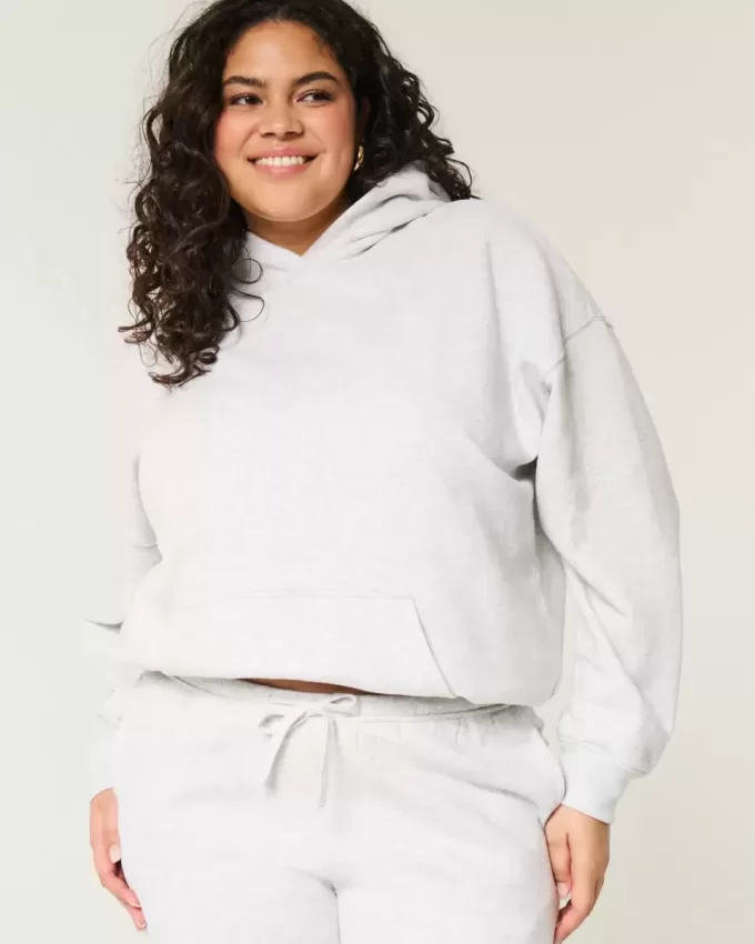 Felpa con cappuccio oversize