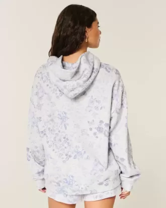 Felpa con cappuccio oversize