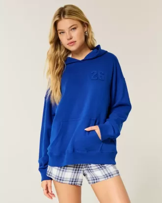 Felpa con cappuccio oversize con grafica Class of ’26