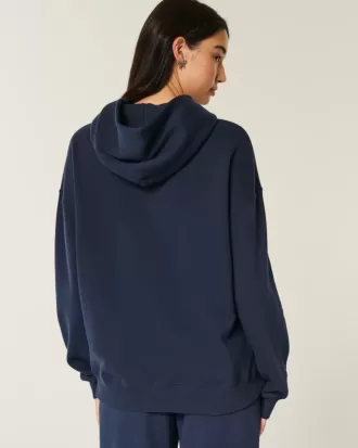 Felpa con cappuccio oversize con grafica Class of ’26