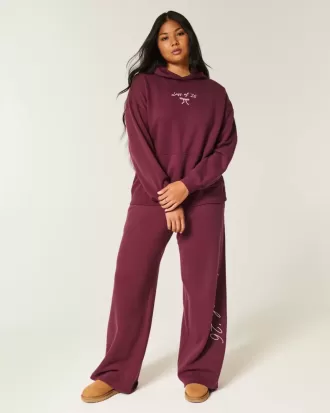 Felpa con cappuccio oversize con grafica Class of ’26