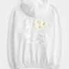 Felpa con cappuccio oversize con grafica I Heart LA