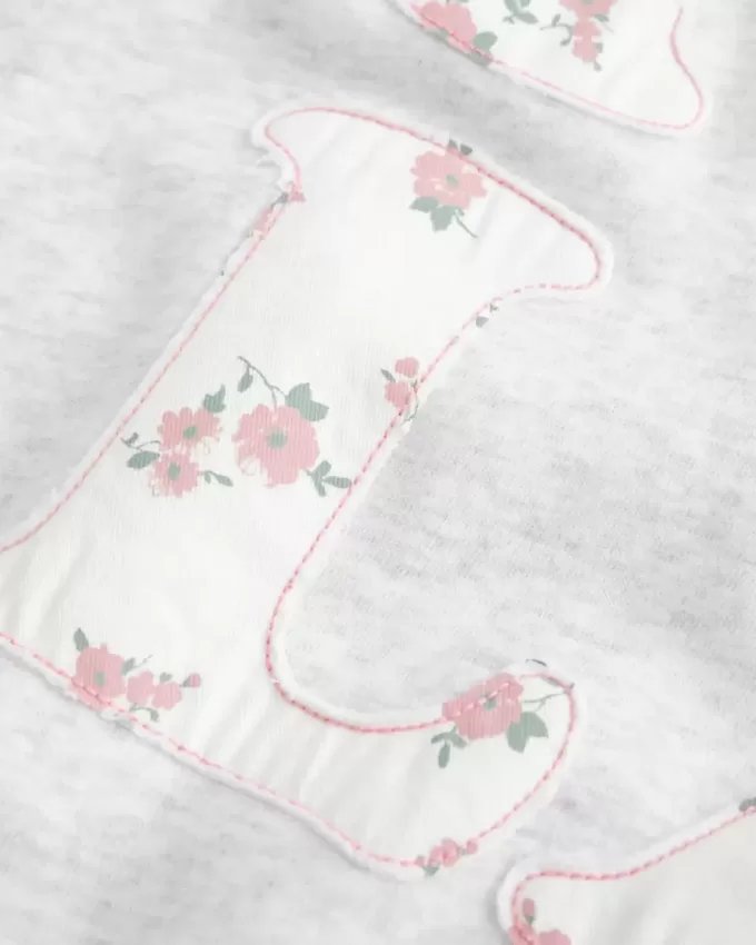 Felpa con cappuccio oversize con grafica I Heart LA