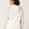 Felpa con cappuccio oversize con grafica USA