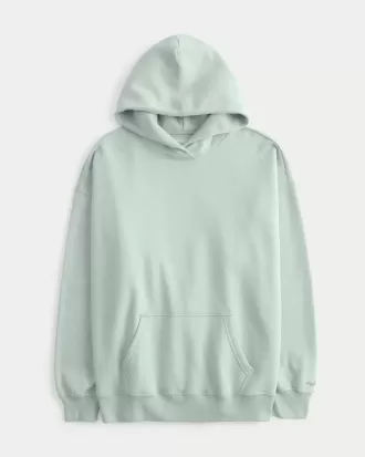 Felpa con cappuccio oversize Hollister Feel Good