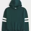 Felpa con cappuccio squadrata