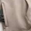 Felpa con cappuccio squadrata con cuciture a contrasto