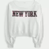 Felpa con grafica Mini New York