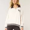 Felpa con mezza zip grafica Easy Boston Tennis Club