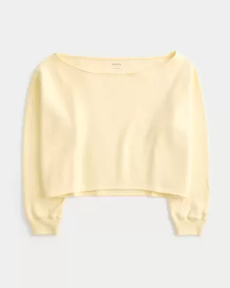 Felpa Easy Double Off-the-Shoulder
