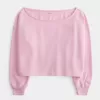 Felpa Easy Double Off-the-Shoulder