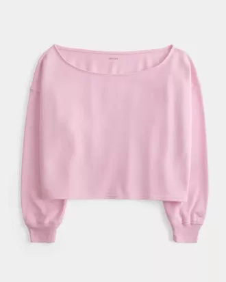 Felpa Easy Double Off-the-Shoulder