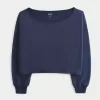 Felpa Easy Double Off-the-Shoulder