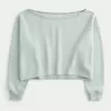 Felpa Easy Double Off-the-Shoulder